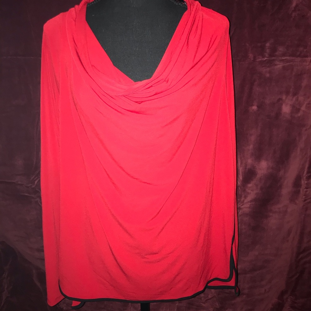 Red Calvin Klein Blouse